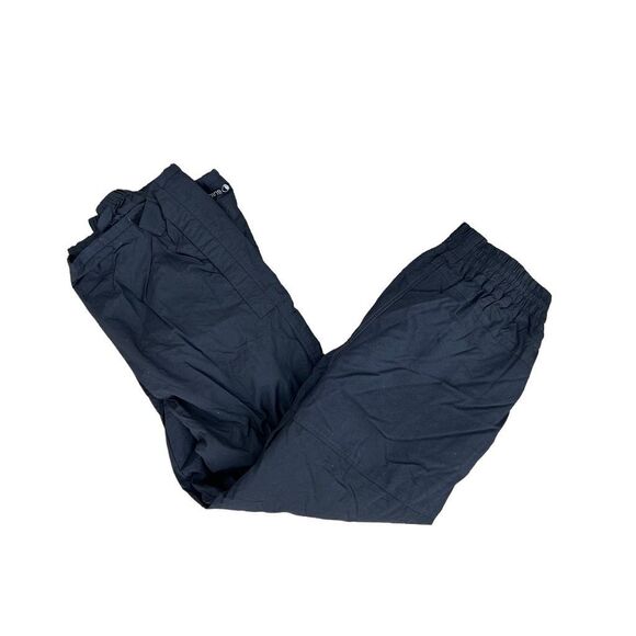 Black Dot Navy Blue Snow Ski Snowboard Pants Size M Drawstring Outdoor Nylon - Picture 1 of 9